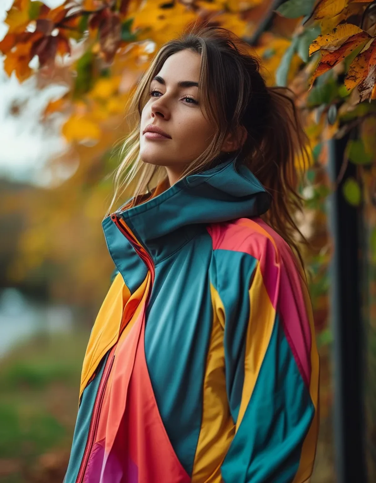 How to Keep Wearing Bright Activewear Colors Into Fall Without Looking Out of Season