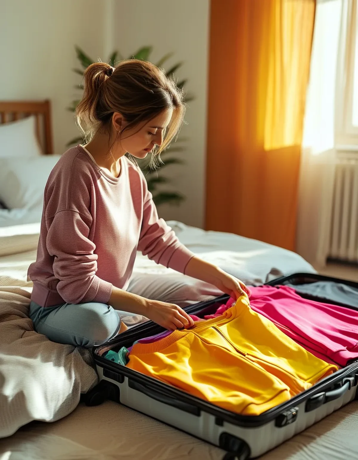 How to Pack Bright Activewear for a Trip Without It Taking Over Your Suitcase
