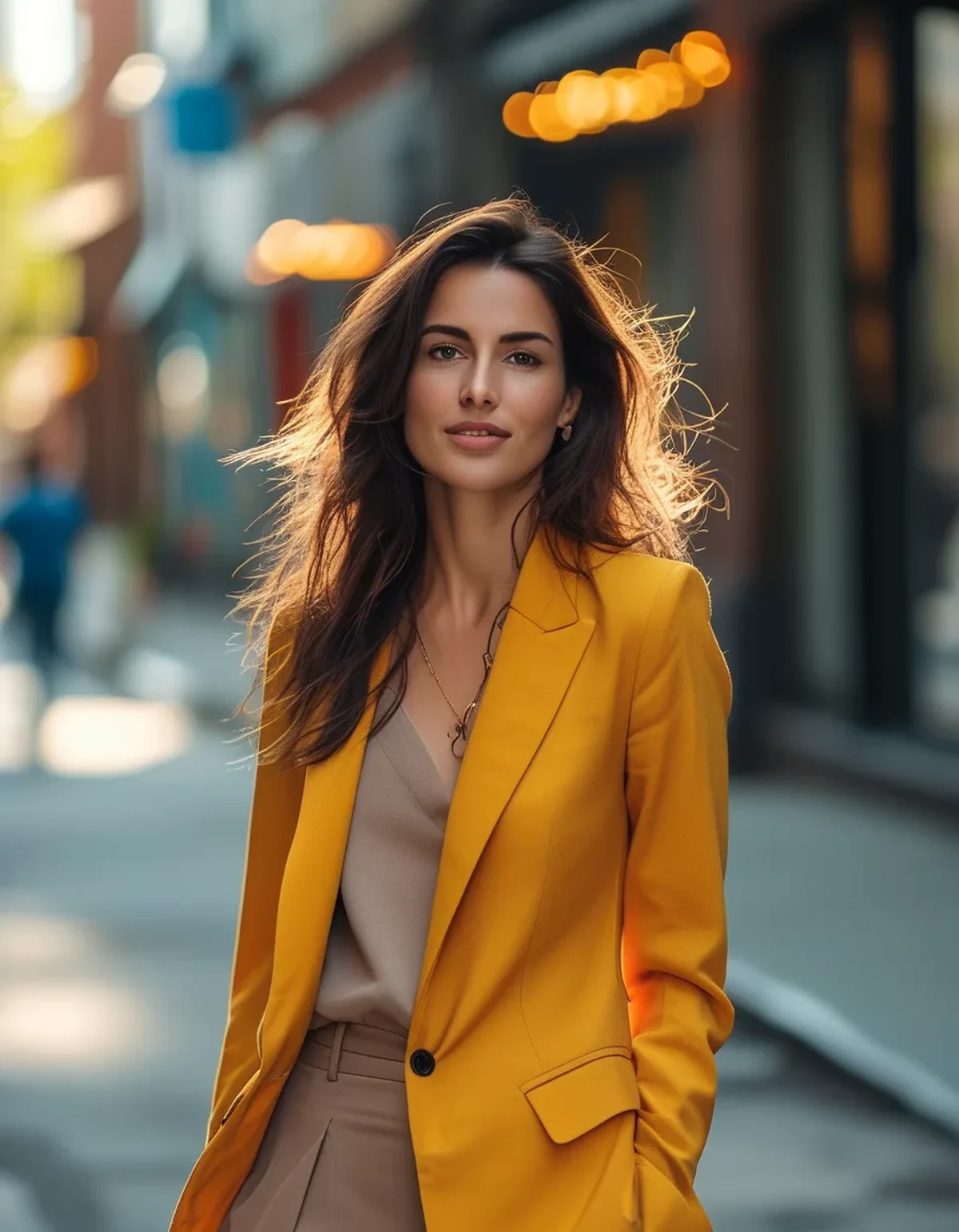 The One Bright Piece Rule for People Whose Wardrobe Is Mostly Neutral